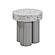 Clover Faux Terrazzo Indoor / Outdoor Round Side Table by TOV Furniture