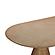Fassa Terracotta Oval Indoor / Outdoor Dining Table by TOV Furniture