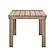 Cassie Natural 75 Inch Rectangular Outdoor Dining Table by TOV Furniture