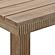 Cassie Natural 75 Inch Rectangular Outdoor Dining Table by TOV Furniture