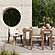 Cassie Natural 75 Inch Rectangular Outdoor Dining Table by TOV Furniture