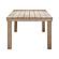 Cassie Natural 108 Inch Rectangular Outdoor Dining Table by TOV Furniture