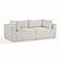 Hangover Cream Outdoor Modular Loveseat by TOV Furniture