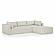 Hangover Cream Outdoor Modular Sectional by TOV Furniture