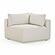 Hangover Cream Modular Outdoor Corner Chair by TOV Furniture