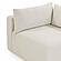 Hangover Cream Modular Outdoor Corner Chair by TOV Furniture