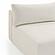 Hangover Cream Modular Outdoor Armless Chair by TOV Furniture