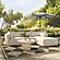 Hangover Cream Outdoor Ottoman by TOV Furniture