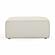 Hangover Cream Outdoor Ottoman by TOV Furniture