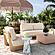 Reavan Cream Outdoor Lounge Chair by TOV Furniture
