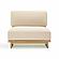 Reavan Cream Outdoor Lounge Chair by TOV Furniture