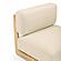 Reavan Cream Outdoor Lounge Chair by TOV Furniture
