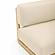 Reavan Cream Outdoor Lounge Sofa by TOV Furniture