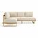 Evan Cream Outdoor L-Sectional by TOV Furniture