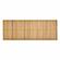 Sardinia Light Teak Outdoor Dining Table by TOV Furniture