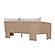 Alexa Cream Outdoor Sofa by TOV Furniture