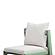 Nancy Mint Green & Cream Outdoor Dining Chair by TOV Furniture