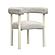 Jackie Cream Outdoor Textured Dining Chair by TOV Furniture