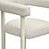 Jackie Cream Outdoor Textured Dining Chair by TOV Furniture