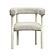 Jackie Cream Outdoor Textured Dining Chair by TOV Furniture