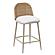 Alexa Cream Outdoor Counter Stool by TOV Furniture