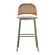 Alexa Cream Outdoor Barstool by TOV Furniture