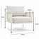 Dunes Cream Outdoor Armchair by TOV Furniture