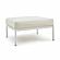 Dunes Cream Outdoor Ottoman by TOV Furniture