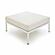 Dunes Cream Outdoor Ottoman by TOV Furniture