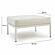 Dunes Cream Outdoor Ottoman by TOV Furniture