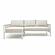 Dunes Cream Outdoor Sectional - LAF by TOV Furniture
