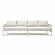 Dunes Cream Outdoor 110 inch Sofa by TOV Furniture