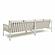 Dunes Cream Outdoor 110 inch Sofa by TOV Furniture