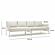 Dunes Cream Outdoor 110 inch Sofa by TOV Furniture
