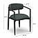 Annika Black Textured Outdoor Dining Arm Chair by TOV Furniture