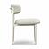Annika Cream Textured Outdoor Dining Side Chair by TOV Furniture