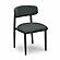 Annika Black Textured Outdoor Dining Side Chair by TOV Furniture