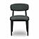 Annika Black Textured Outdoor Dining Side Chair by TOV Furniture