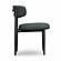 Annika Black Textured Outdoor Dining Side Chair by TOV Furniture