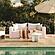 Salty Red Striped Indoor/Outdoor Sofa by TOV Furniture