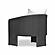 Alexa Black Rattan Performance Fabric Outdoor Armchair by TOV Furniture