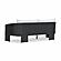 Alexa Black Rattan Performance Fabric Outdoor Sofa by TOV Furniture