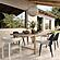 Alexa Black Rattan Performance Fabric Dining Chair by TOV Furniture