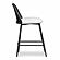 Alexa Black Rattan Performance Fabric Counter Stool by TOV Furniture