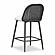 Alexa Black Rattan Performance Fabric Counter Stool by TOV Furniture