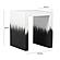 Matra Black and White End Table by TOV Furniture