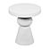 Lupita White Side Table by TOV Furniture
