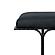 Bryn Black Linen Bench by TOV Furniture