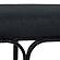 Bryn Black Linen Bench by TOV Furniture