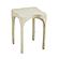 Skully Cream Textured Side Table by TOV Furniture